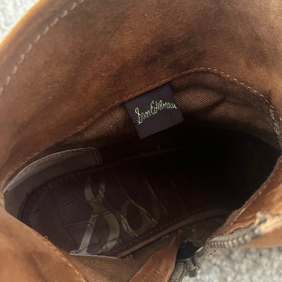 Sam Edelman Louie Fringe Ankle Booties - Picture 8 of 11